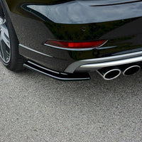 Maxton Design - REAR SIDE SPLITTERS AUDI S3 / A3 S-LINE 8V FL SEDAN
