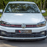 Maxton Design - Front Splitter V.1 Volkswagen Polo GTI / R-Line Mk6 (2017-2021)