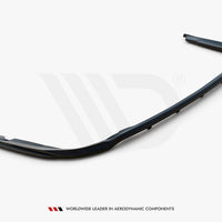 Maxton Design - CENTRAL REAR SPLITTER (VERTICAL BARS) TOYOTA AVENSIS MK3.5 (2015-2018)