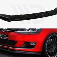 Maxton Design - FRONT SPLITTER VW GOLF VII