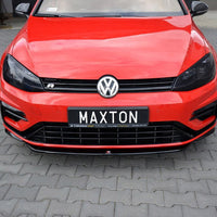 Maxton Design - FRONT SPLITTER V.5 VW GOLF 7 R / R-LINE FACELIFT