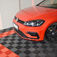 Maxton Design - FRONT SPLITTER V.7 VW GOLF 7 R / R-LINE FACELIFT