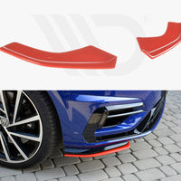 Maxton Design - Front Side Splitters Volkswagen Golf R / R-Line Mk7 Facelift