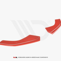 Maxton Design - Front Side Splitters Volkswagen Golf R / R-Line Mk7 Facelift