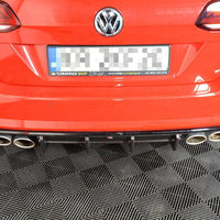 Maxton Design - REAR VALANCE VW GOLF 7 R VARIANT FACELIFT
