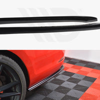 Maxton Design - REAR SIDE SPLITTERS V.1 VW GOLF 7 R VARIANT FACELIFT