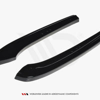 Maxton Design - REAR SIDE SPLITTERS V.1 VW GOLF 7 R VARIANT FACELIFT