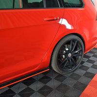 Maxton Design - REAR SIDE SPLITTERS V.2 VW GOLF 7 R VARIANT FACELIFT