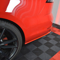 Maxton Design - REAR SIDE SPLITTERS V.2 VW GOLF 7 R VARIANT FACELIFT