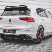 Maxton Design - Street PRO Rear Diffuser V.1 VW Golf 8 GTI