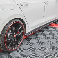 Maxton Design - Street Pro Side Skirts Diffusers Volkswagen Golf GTI / GTE / GTI Clubsport / R-Line Mk8