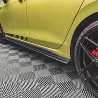 Maxton Design - Street Pro Side Skirts Diffusers Volkswagen Golf GTI / GTE / GTI Clubsport / R-Line Mk8