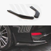 Maxton Design - REAR SIDE SPLITTERS INFINITI Q60 S MK2 (2017-)