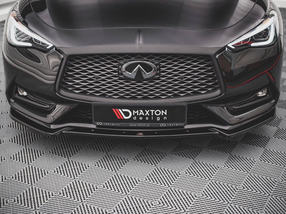 Maxton Design - FRONT SPLITTER INFINITI Q60 S MK2 (2017-)