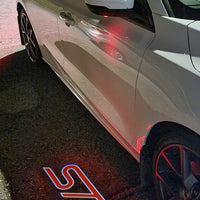 “ST” Emblem Replacement Puddle Unit - MK4 / MK4.5 Focus ST (Multiple Colours)