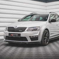 Maxton Design - FRONT SPLITTER V.4 SKODA OCTAVIA RS MK3 (2013-2016)