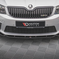 Maxton Design - FRONT SPLITTER V.4 SKODA OCTAVIA RS MK3 (2013-2016)