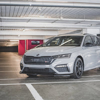Maxton Design - FRONT SPLITTER V4 SKODA OCTAVIA RS MK4 (2020-2024)