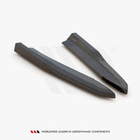 Maxton Design - Rear Side Splitters V.2 Skoda Octavia RS Estate / Liftback Mk4 / Mk4 Facelift