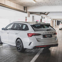 Maxton Design - Rear Side Splitters V.2 Skoda Octavia RS Estate / Liftback Mk4 / Mk4 Facelift