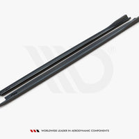 Maxton Design - Side Skirt Diffusers V.2 Skoda Octavia RS Liftback / Estate Mk4