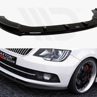 Maxton Design - FRONT SPLITTER SKODA SUPERB II FACELIFT MODEL