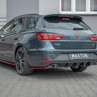 Maxton Design - REAR DIFFUSER SEAT LEON MK3 CUPRA ST (2017-)