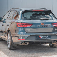 Maxton Design - REAR VALANCE V2 SEAT LEON MK3.5 CUPRA ESTATE (2017-2019)
