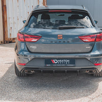 Maxton Design - REAR VALANCE V2 SEAT LEON MK3.5 CUPRA ESTATE (2017-2019)