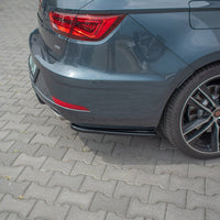 Maxton Design - REAR SIDE SPLITTERS V1 SEAT LEON MK 3.5 CUPRA ST (2017-)