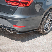 Maxton Design - Rear Side Splitters V.2 Seat Leon Cupra Mk3 FL Sportstourer