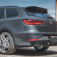 Maxton Design - Rear Side Splitters V.3 Seat Leon Cupra Mk3 FL Sportstourer (2017-2019)