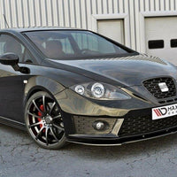 Maxton Design - FRONT SPLITTER V.1 SEAT LEON MK2 CUPRA FR (FACELIFT)