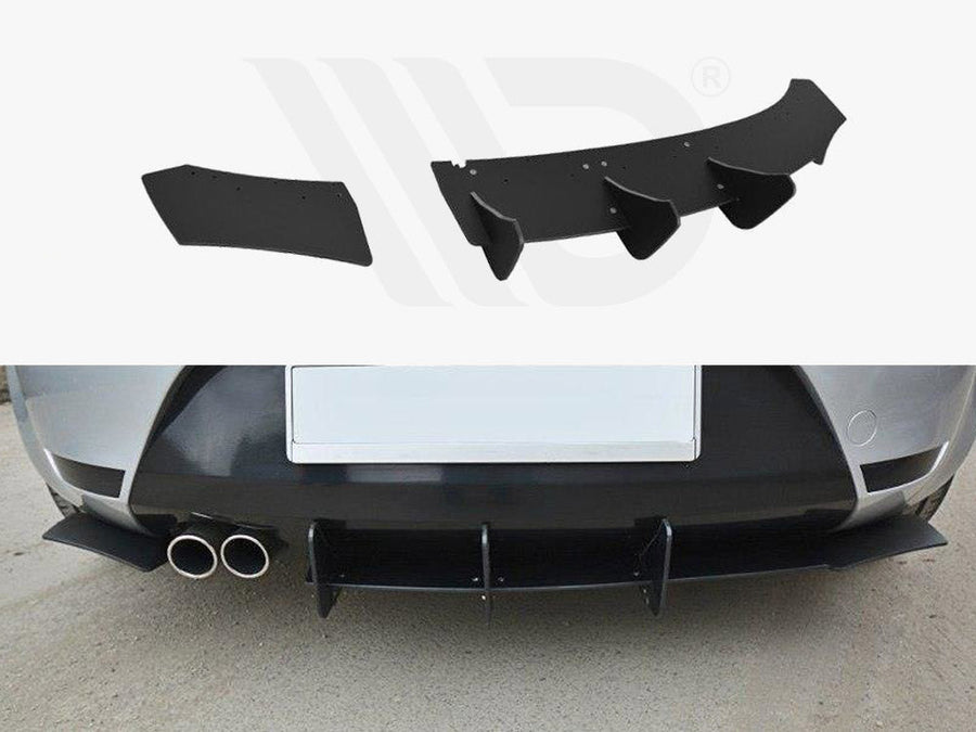 Maxton Design - REAR DIFFUSER V.1 SEAT LEON MK2 CUPRA/ FR (2005-2012)