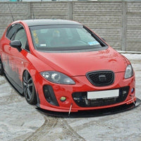 Maxton Design - FRONT RACING SPLITTER V.1 SEAT LEON MK2 MS DESIGN