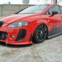 Maxton Design - FRONT RACING SPLITTER V.2 SEAT LEON MK2 MS DESIGN