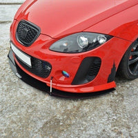 Maxton Design - FRONT RACING SPLITTER V.2 SEAT LEON MK2 MS DESIGN