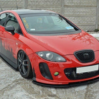 Maxton Design - FRONT SPLITTER SEAT LEON MK2 MS DESIGN