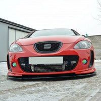 Maxton Design - FRONT SPLITTER SEAT LEON MK2 MS DESIGN