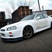 Maxton Design - FRONT WIDE ARCHES GTR LOOK NISSAN SKYLINE R34 GTR (1998-2002)
