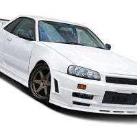 Maxton Design - FRONT WIDE ARCHES Z-TYPE LOOK NISSAN SKYLINE R34 GTR (FOR Z-TYPE BUMPER) (1998-2002)