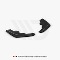 Maxton Design - REAR SIDE SPLITTERS V2 BMW 1 SERIES F40 M-SPORT (2019-)