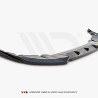Maxton Design - FRONT SPLITTER V1 MINI COUNTRYMAN MK2 F60 JCW (2018-2020)
