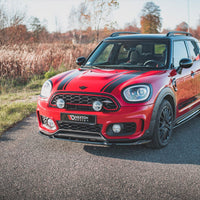 Maxton Design - FRONT SPLITTER V2 MINI COUNTRYMAN MK2 F60 JCW (2018-2020)