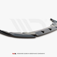 Maxton Design - FRONT SPLITTER V2 MINI COUNTRYMAN MK2 F60 JCW (2018-2020)