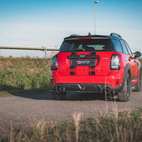 Maxton Design - CENTRAL REAR SPLITTER MINI COUNTRYMAN MK2 F60 JCW (2018-2020)