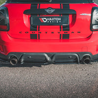 Maxton Design - CENTRAL REAR SPLITTER MINI COUNTRYMAN MK2 F60 JCW (2018-2020)
