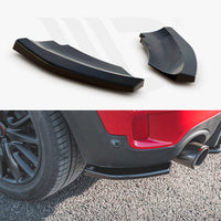 Maxton Design - REAR SIDE SPLITTERS MINI COUNTRYMAN MK2 F60 JCW (2018-2020)
