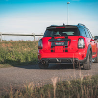Maxton Design - REAR SIDE SPLITTERS MINI COUNTRYMAN MK2 F60 JCW (2018-2020)