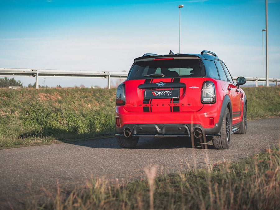 Maxton Design - REAR SIDE SPLITTERS MINI COUNTRYMAN MK2 F60 JCW (2018-2020)